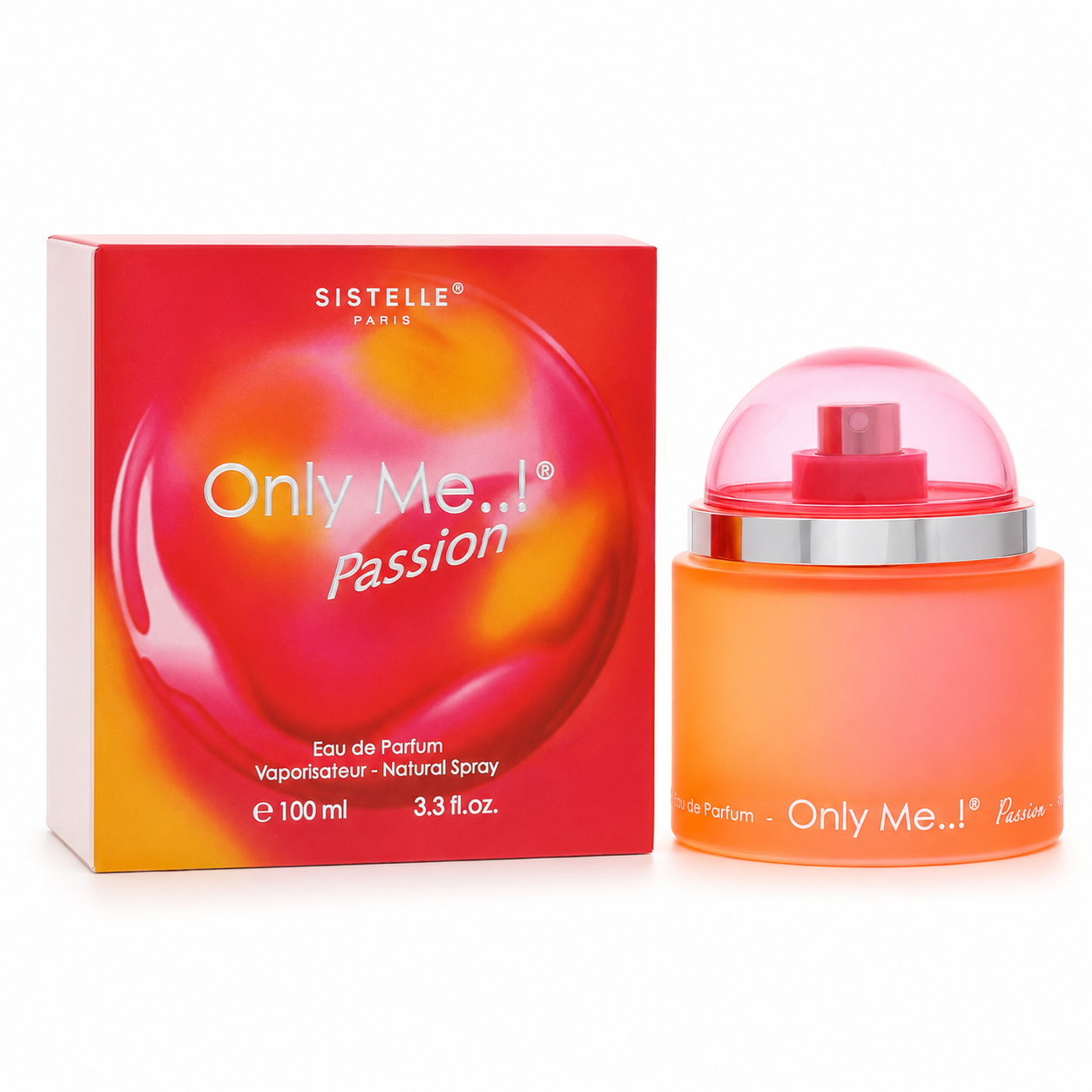 Only Me Passion by Yves De Sistelle 3.4 Oz Eau De Parfum Spray for Women