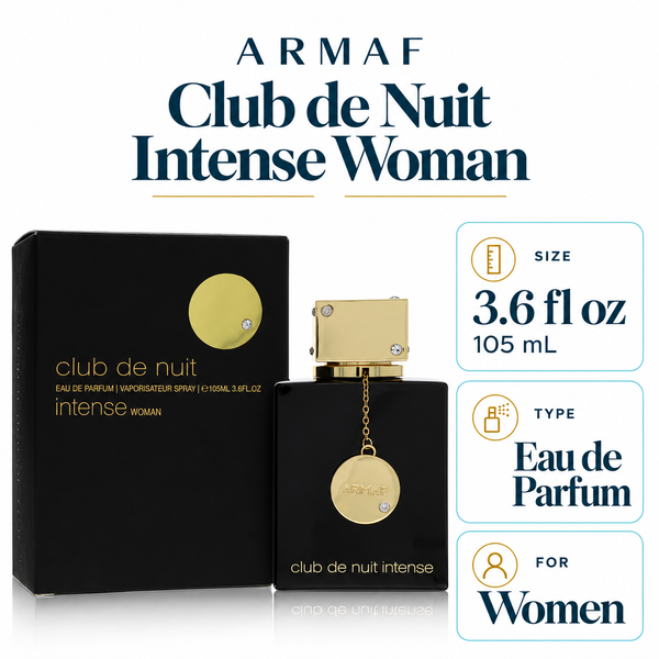 Club De Nuit Intense by Armaf 3.6 Oz Eau De Parfum Spray for Women