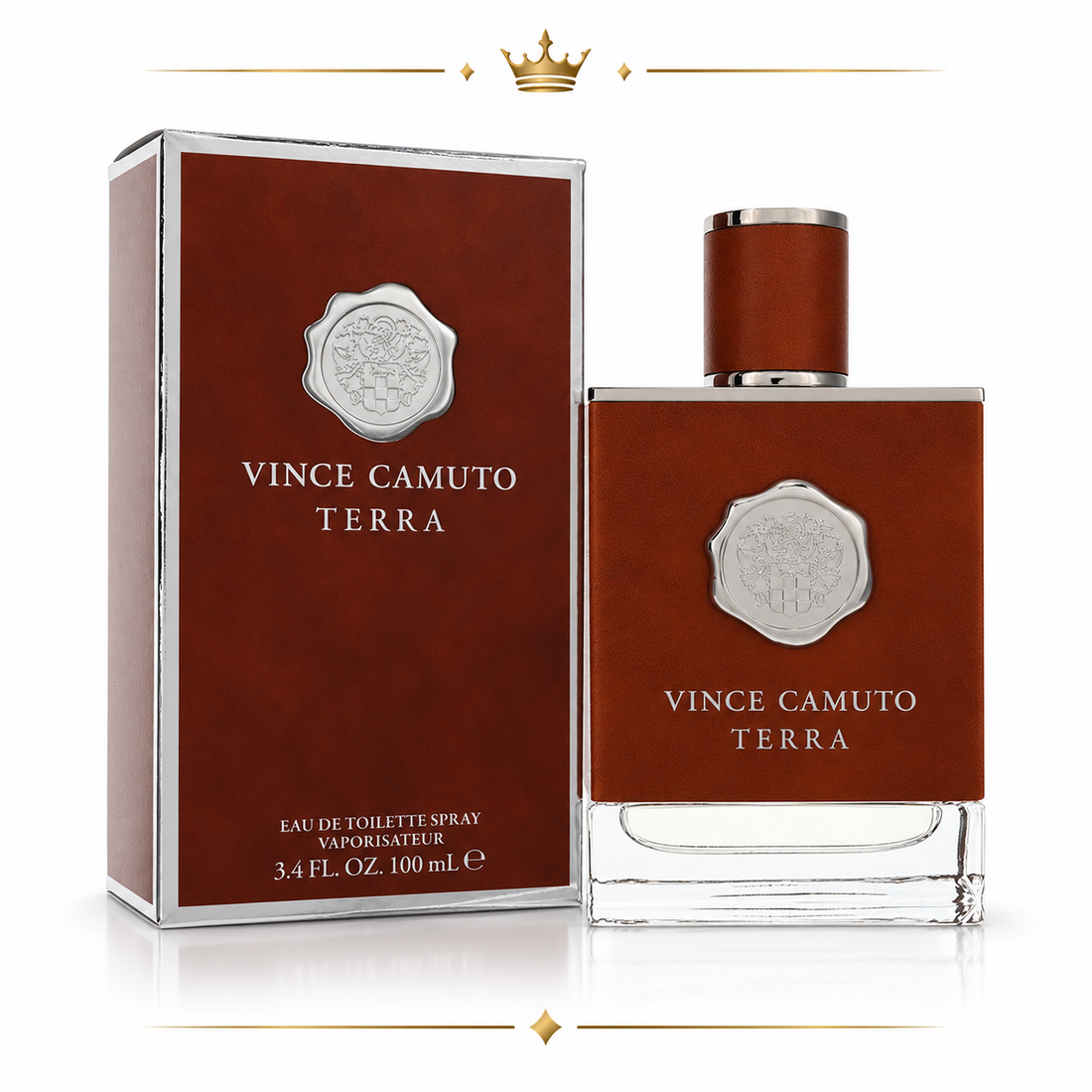 Vince Camuto Terra by Vince Camuto 3.4 Oz Eau De Toilette Spray In Box for Men
