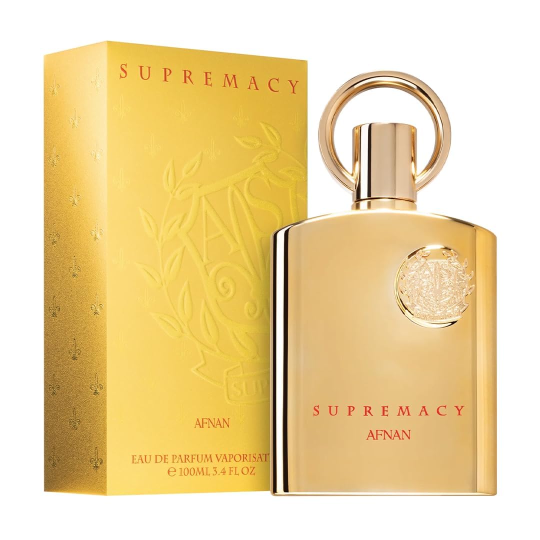 Supremacy Gold by Afnan 3.4 oz Eau De Parfum Spray for Men