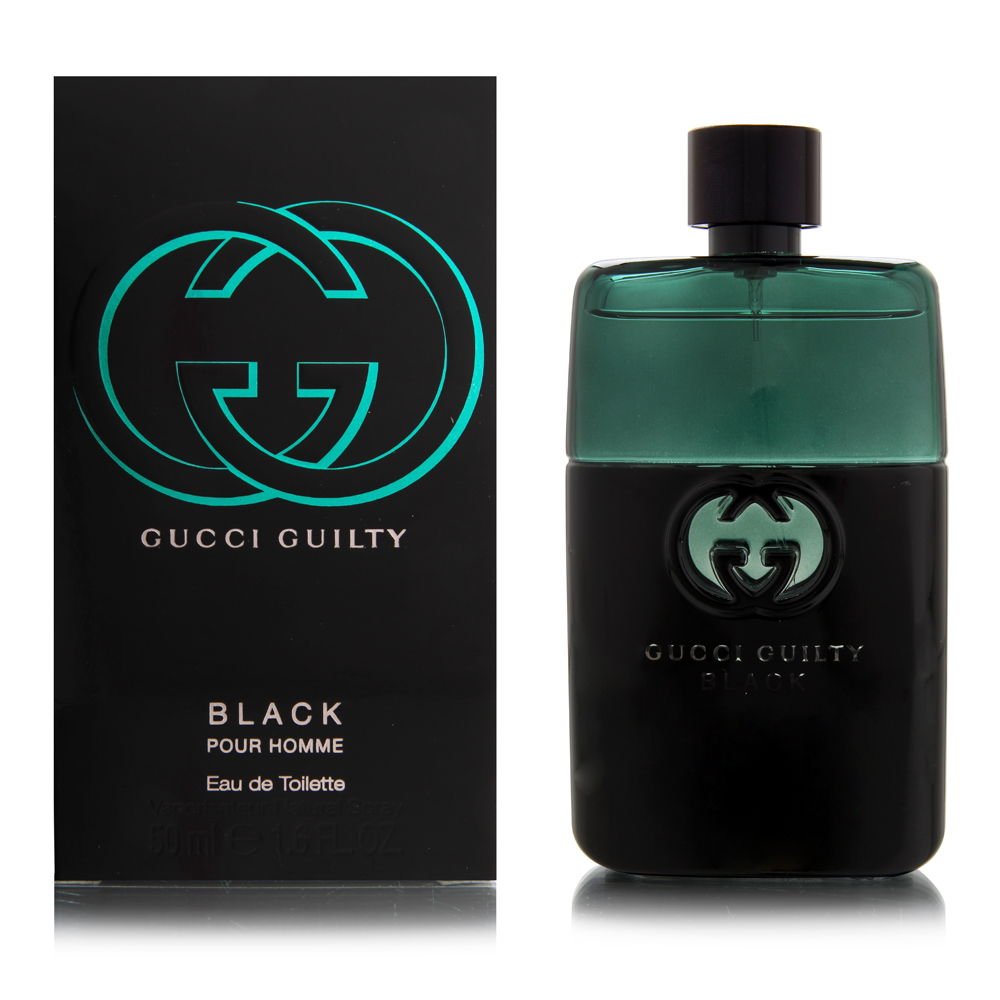 Gucci Guilty Black by Gucci 1.6 oz Eau De Toilette Spray for Men