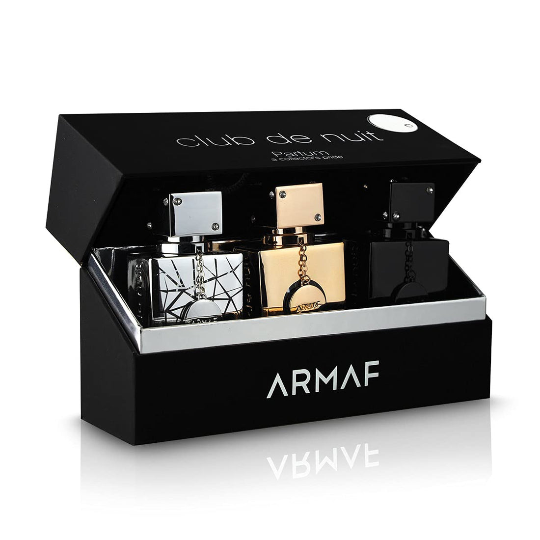 Club De Nuit By Armaf Fragrance 3 Piece Gift Set - 1.0 Oz Silage Edp Spray For Unisex