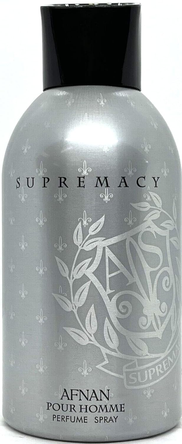 Supremacy Silver by Afnan 8 Oz Body Spray for Men