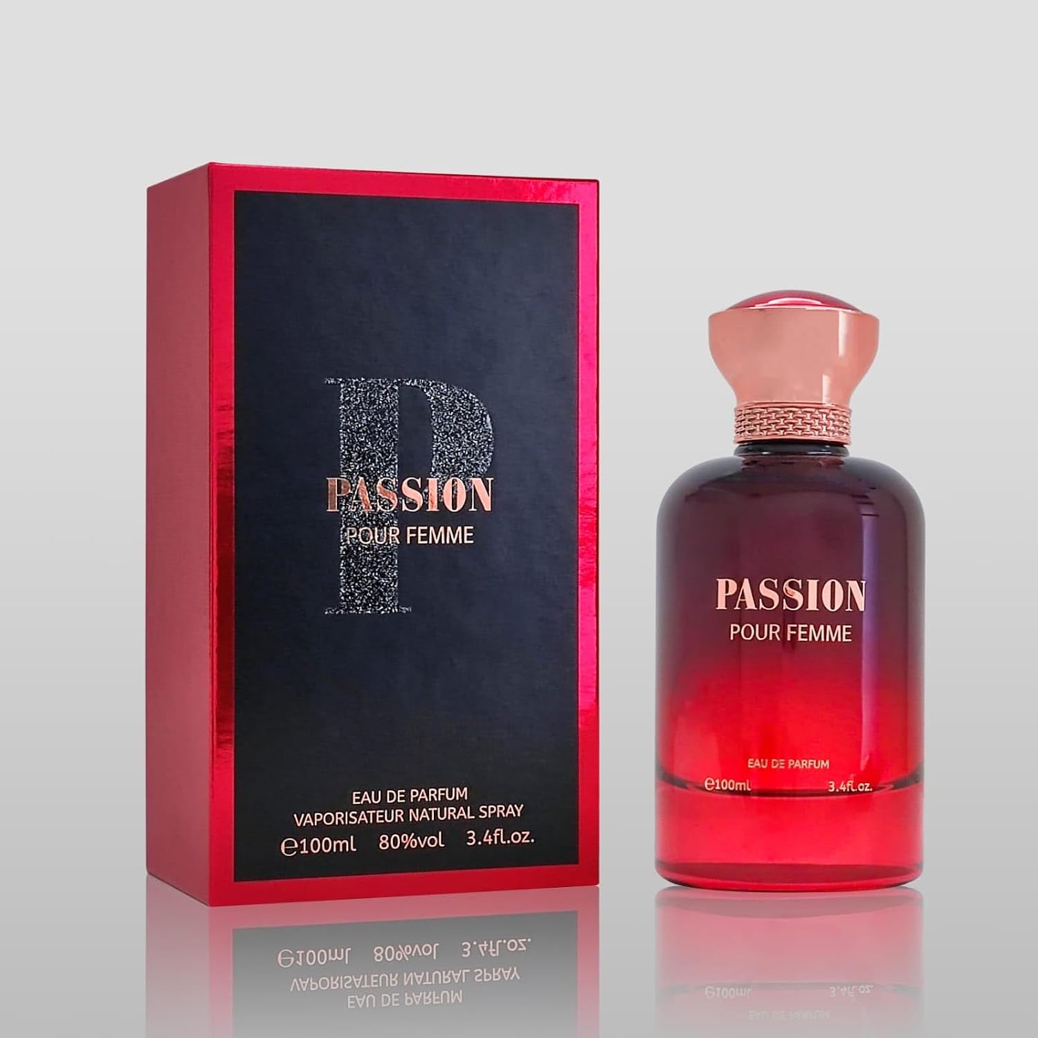 Passion Pour Femme by Bharara 3.4 Oz Eau De Parfum Spray for Women