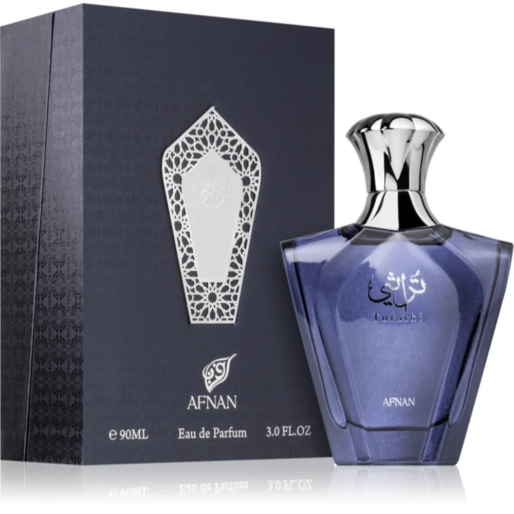 Afnan Turathi Blue By Afnan 3 oz Eau De Parfum Spray for Unisex