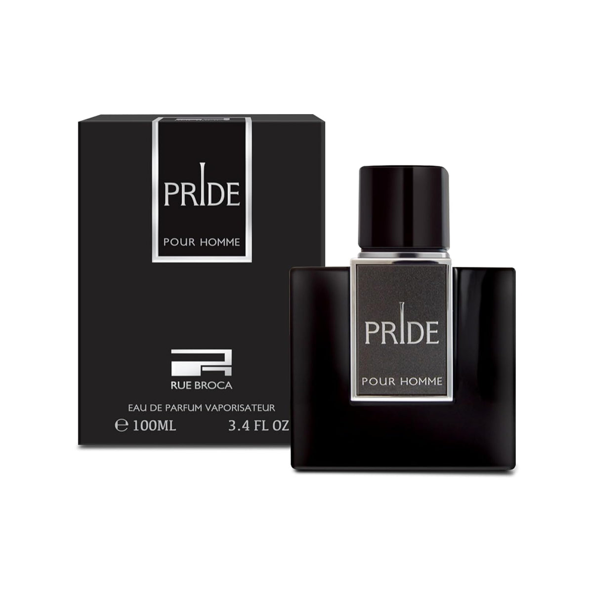 Pride Pour Homme by Rue Broca 3.4 Oz Eau De Parfum Spray for Men