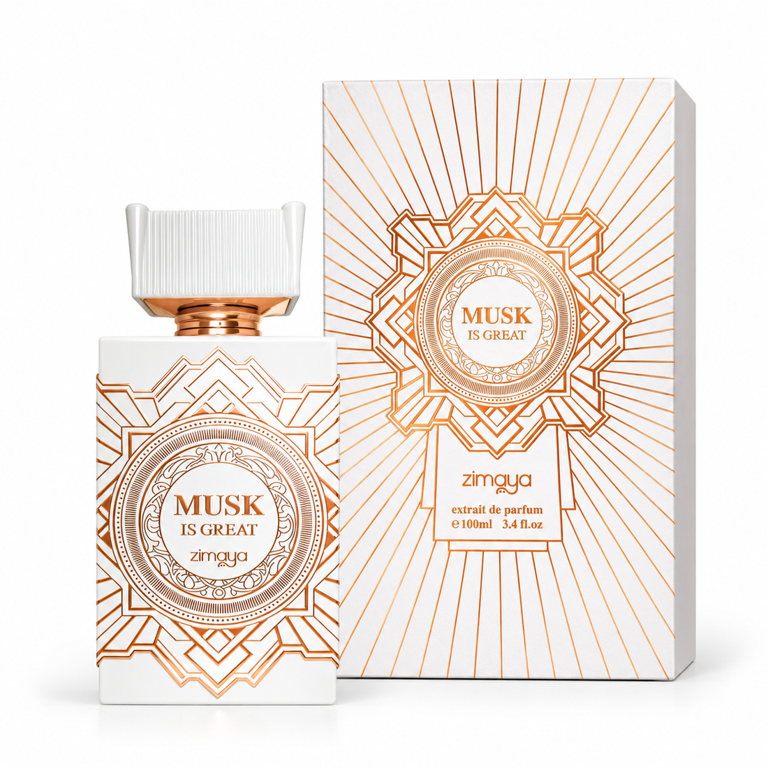 Musk Is Great by Afnan 3.4 Oz Extrait De Parfum Spray for Women