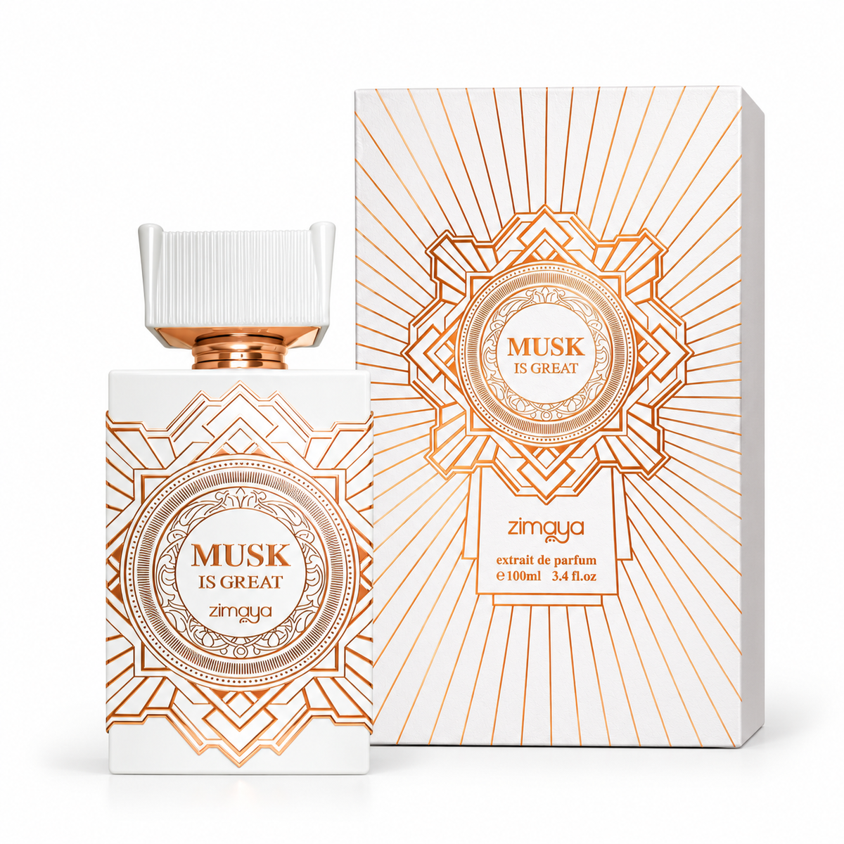 Musk Is Great by Afnan 3.4 Oz Extrait De Parfum Spray for Women