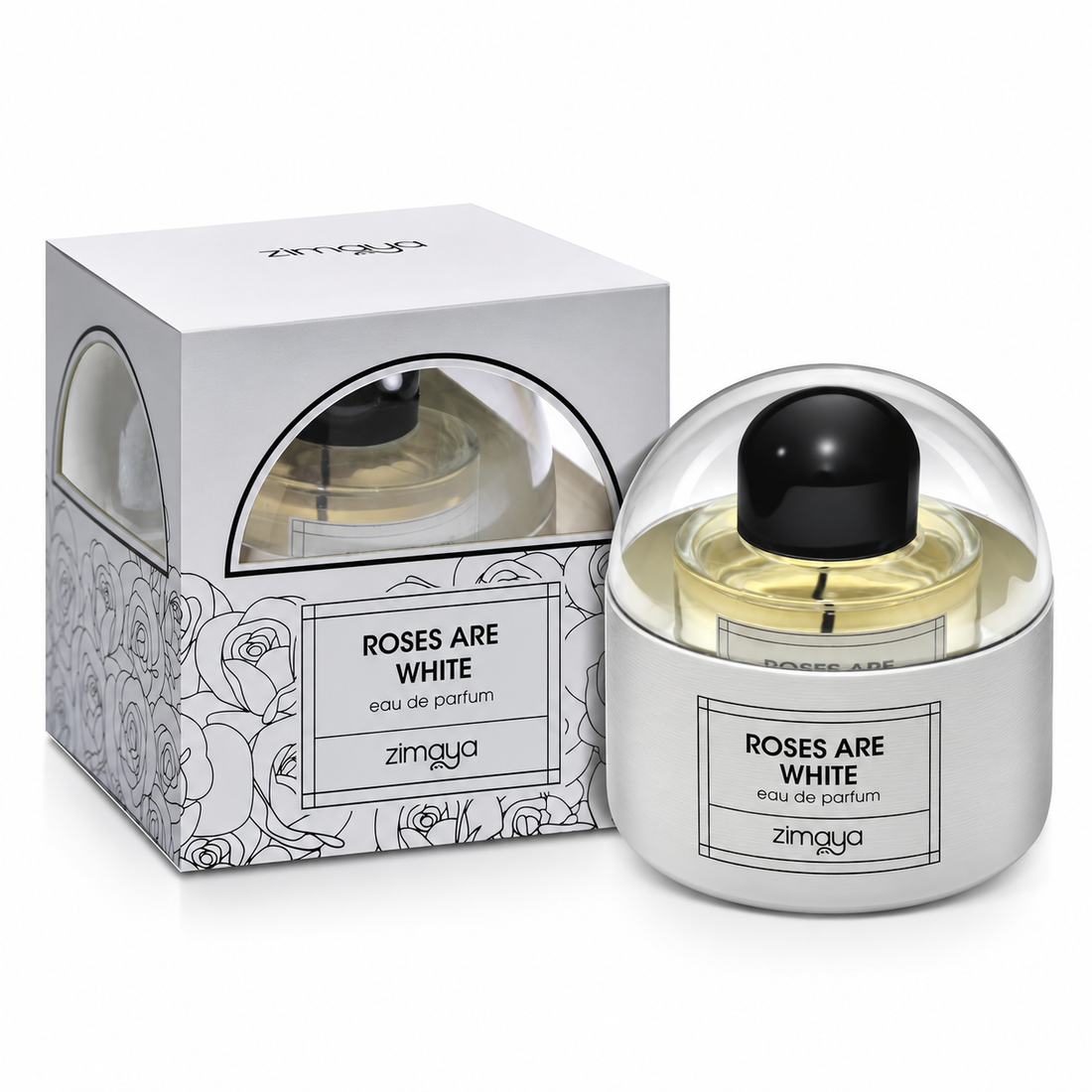Roses Are White by Afnan 3.4 Oz Eau De Parfum Spray for Women