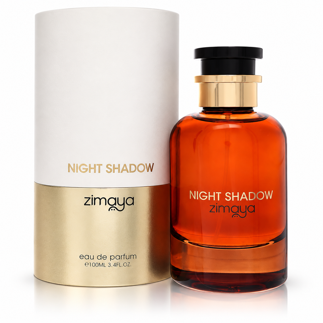 Night Shadow by Zimaya 3.4 Oz Eau De Parfum Spray for Men