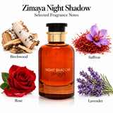 Night Shadow by Zimaya 3.4 Oz Eau De Parfum Spray for Men