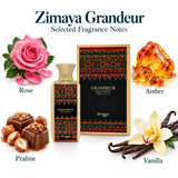 Zimaya Grandeur by Afnan 3.4 Oz Eau De Parfum Spray for Men