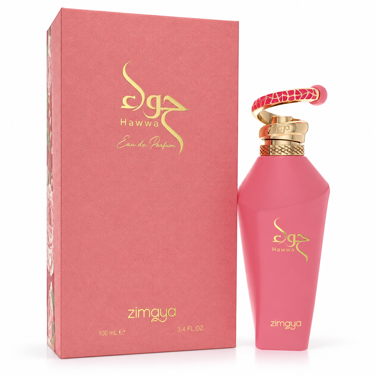 Zimaya Hawwa Pink by Afnan 3.4 Oz Eau De Parfum Spray for Women