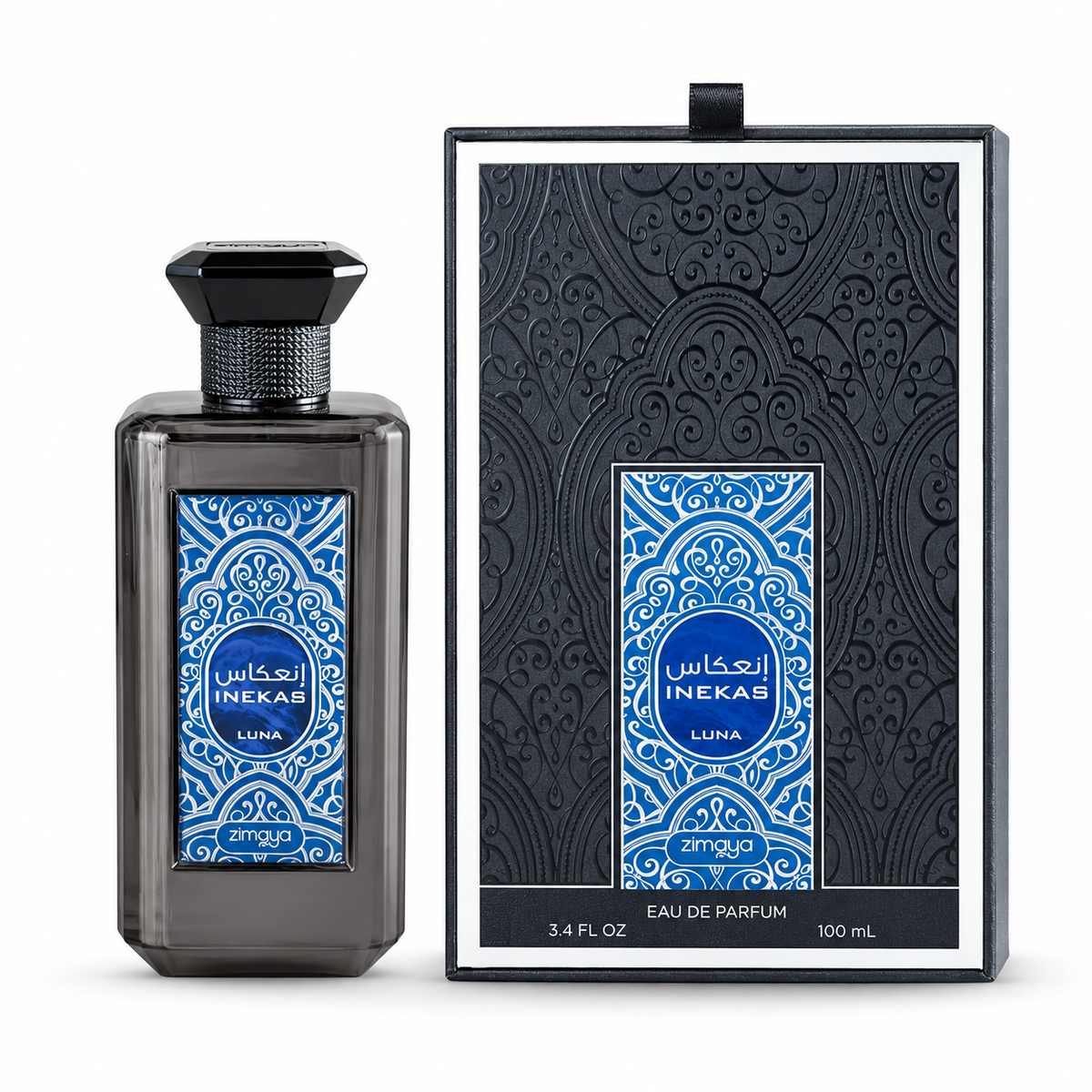 Zimaya Inekas Luna by Afnan 3.4 Oz Eau De Parfum Spray for Unisex