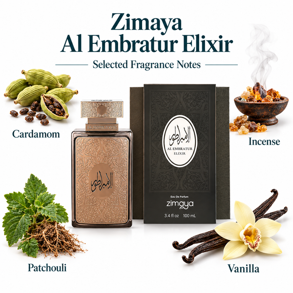 Zimaya Al Embrature Elixir by Afnan 3.4 Oz Eau De Parfum Spray for Unisex