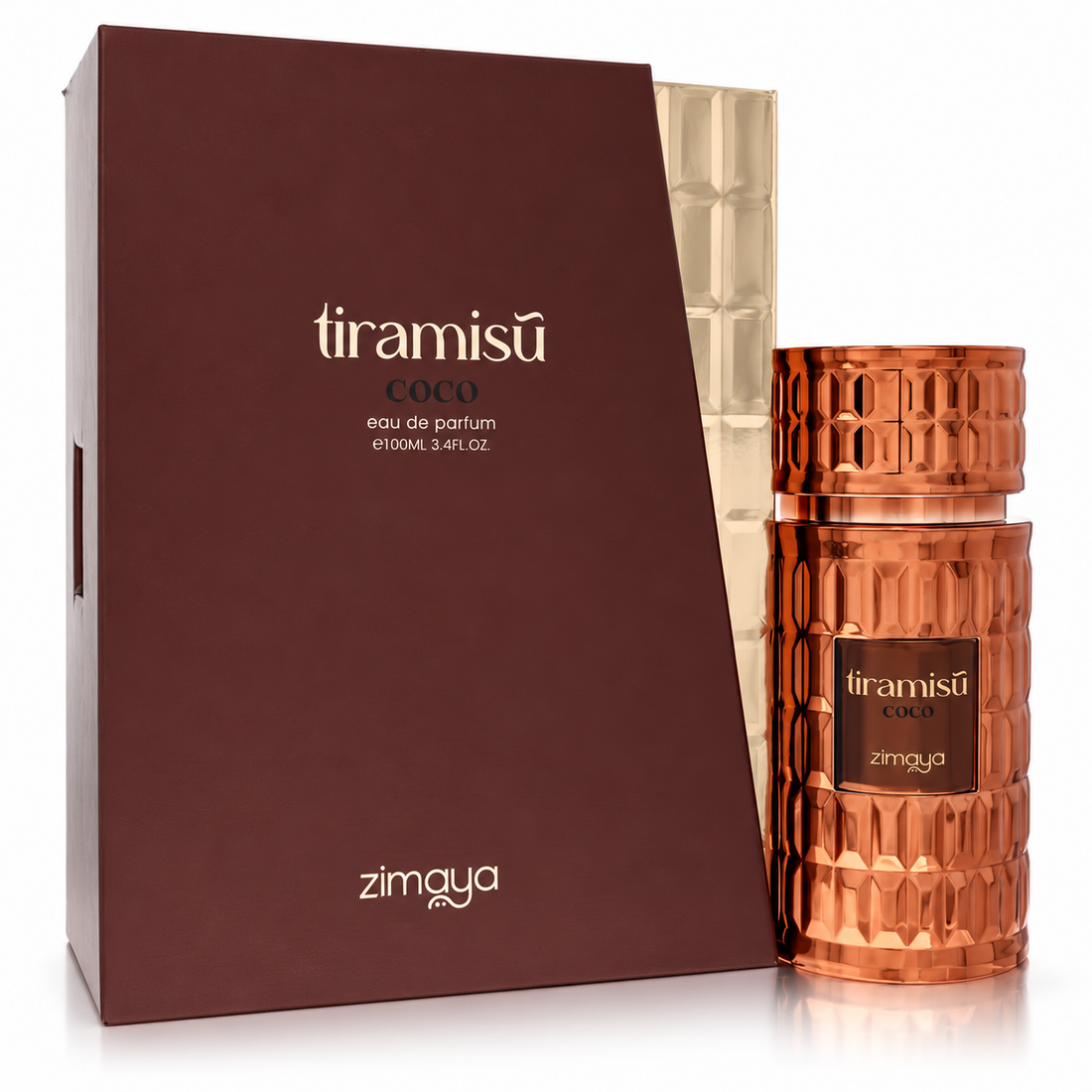 Tiramisu Coco by Zimaya 3.4 Oz Eau De Parfum Spray for Women