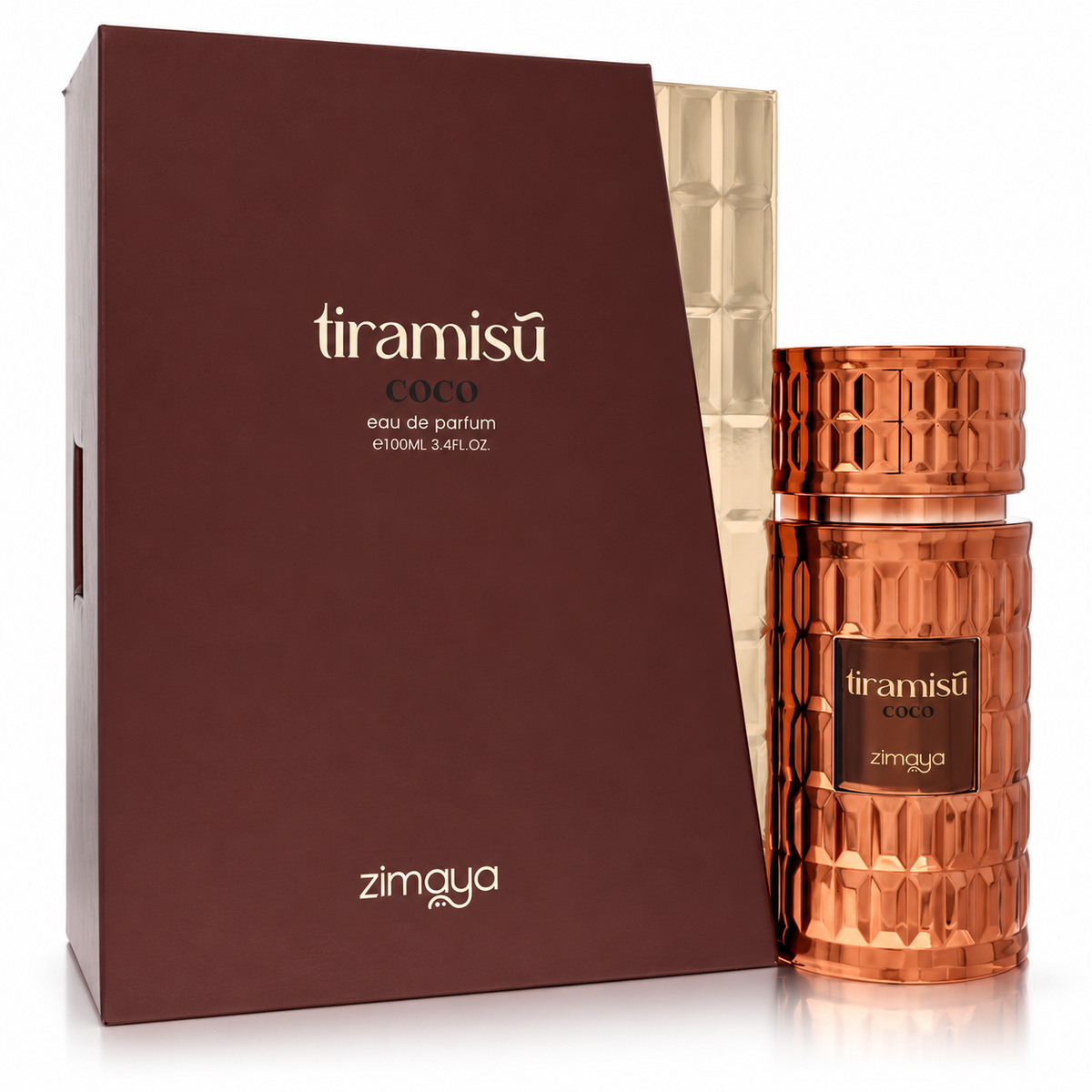 Tiramisu Coco by Zimaya 3.4 Oz Eau De Parfum Spray for Women