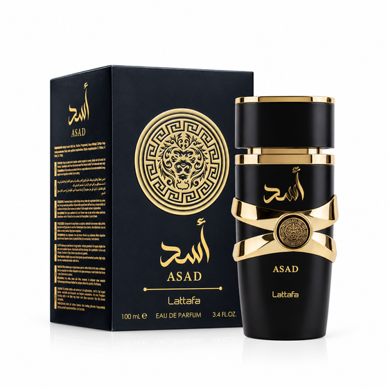 Lattafa Asad by Attafa 3.4 Oz Eau De Parfum Spray for Unisex enhanced image 1