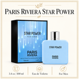 Riviera Star Power by Paris 3.4 Oz Eau De Toilette Spray for Men