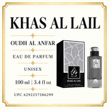 Khas Al Lail by Anfar 3.4 Oz Eau De Parfum Spray for Unisex