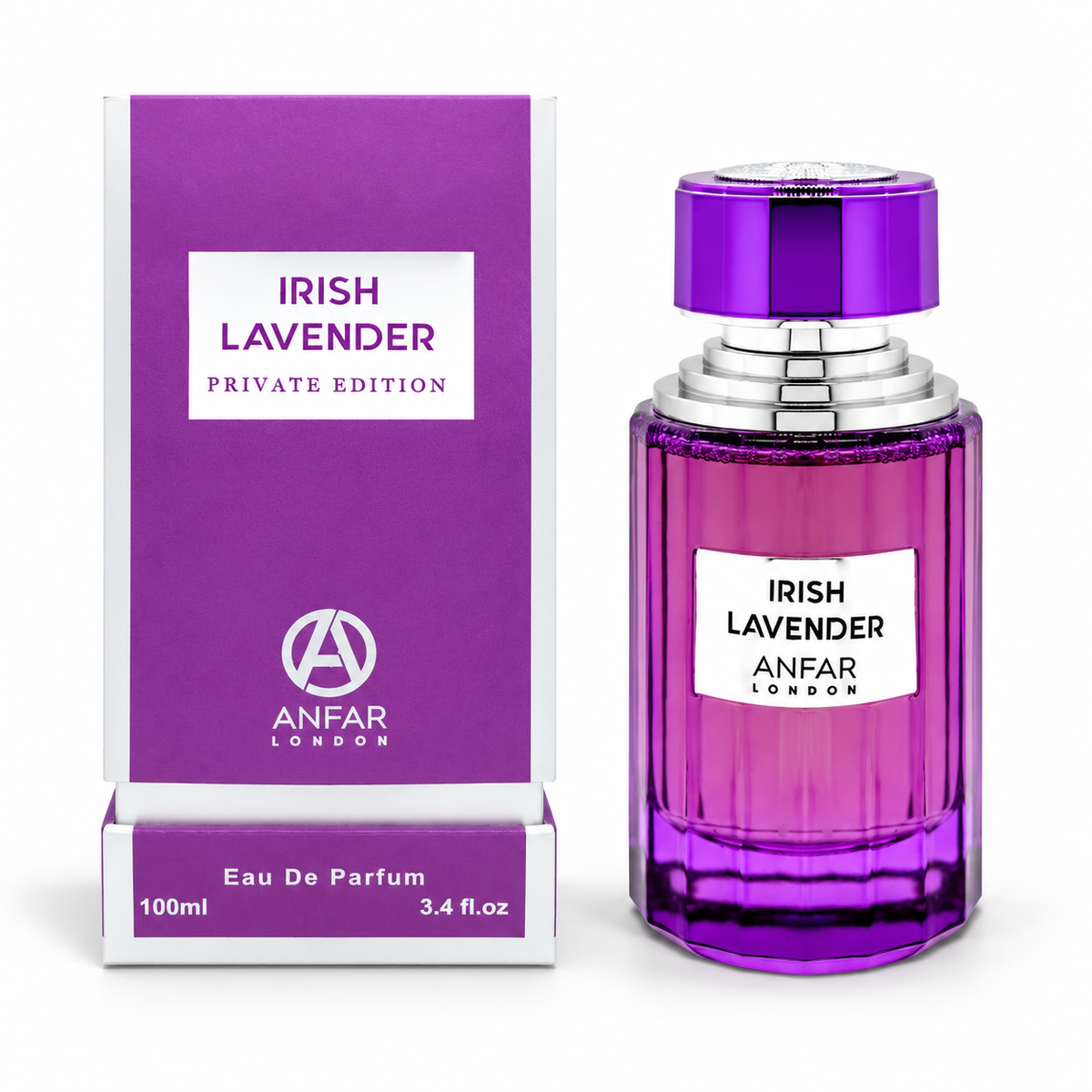 Irish Lavender Private Edition by Anfar London 3.4 Oz Eau De Parfum Spray for Women