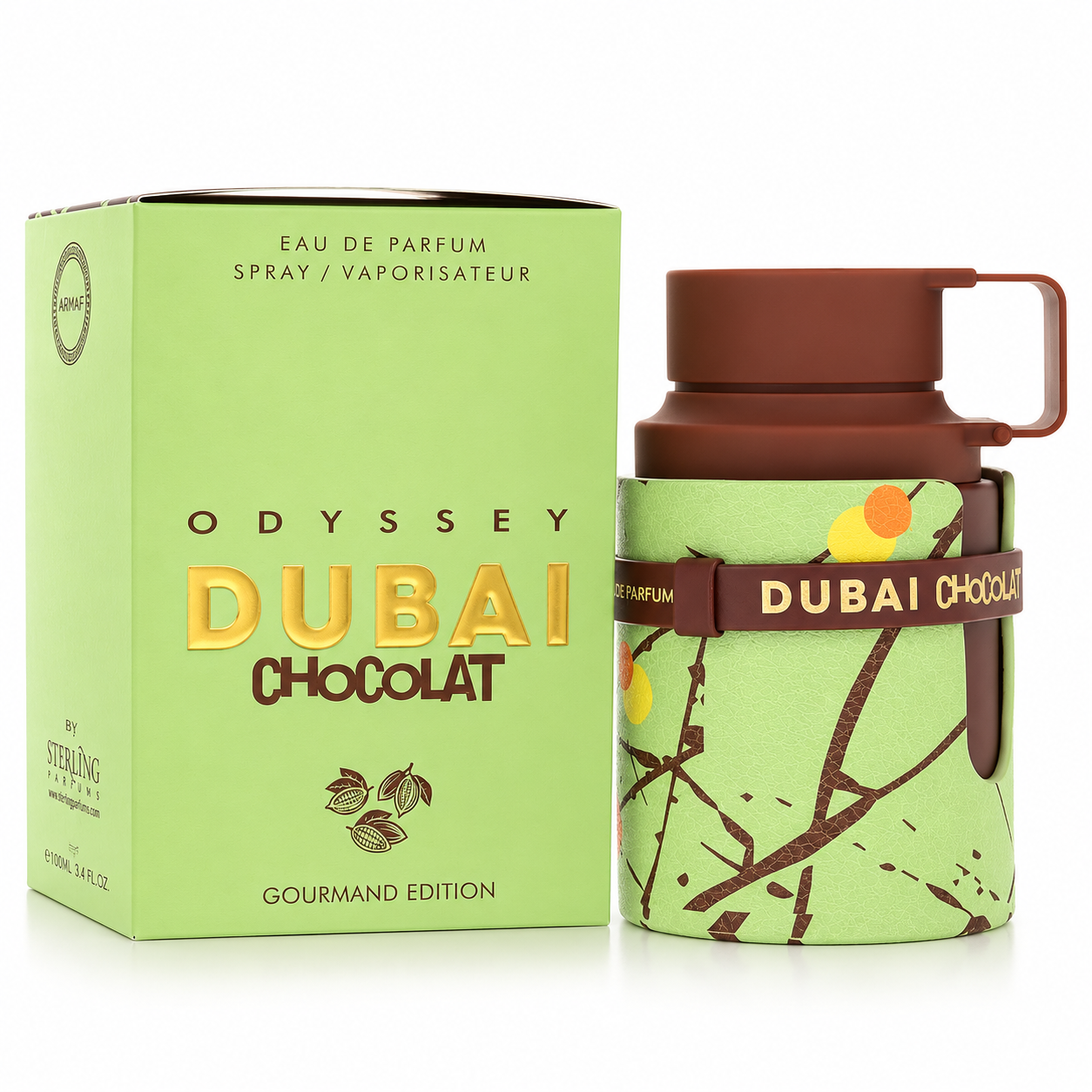 Odyssey Dubai Chocolate Gourman by Armaf 3.4 Oz Eau De Parfum Spray for Unisex enhanced image 1