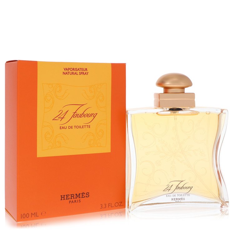 24 Faubourg by Hermes 3.3 Oz Eau De Toilette Spray In Box for Women