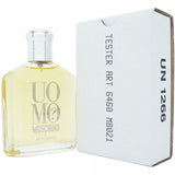 Moschino Uomo M 2.5 Oz Eau De Toilette Spray Tester Unboxed By Moschino For Men