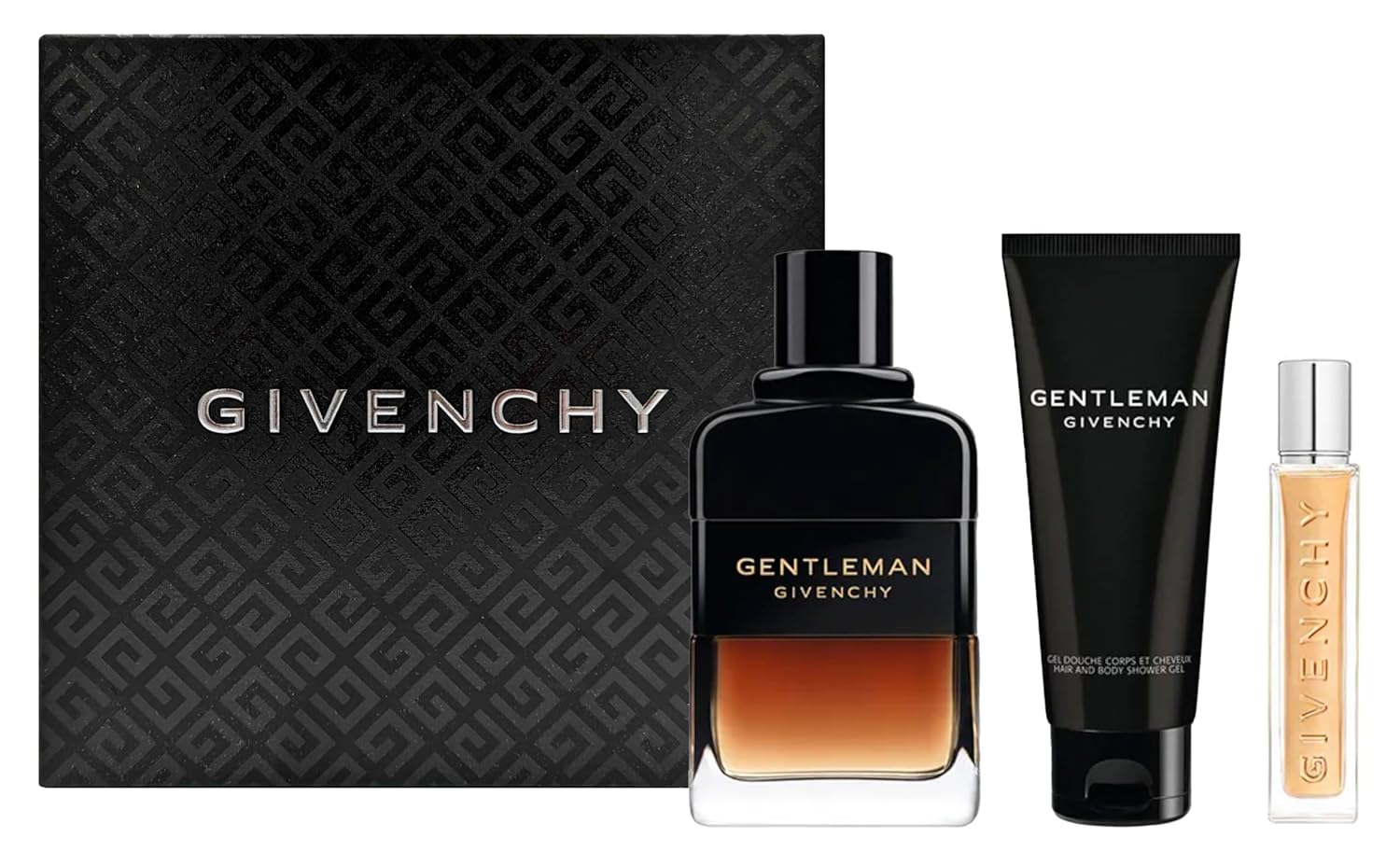 Givenchy Gentleman Privee Resevee by Givenchy Gift Set for Men 3 Pcs