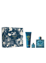 Versace Eros Gift Set by Versace 3 Pcs 3.4 Oz Parfum Spray for Men