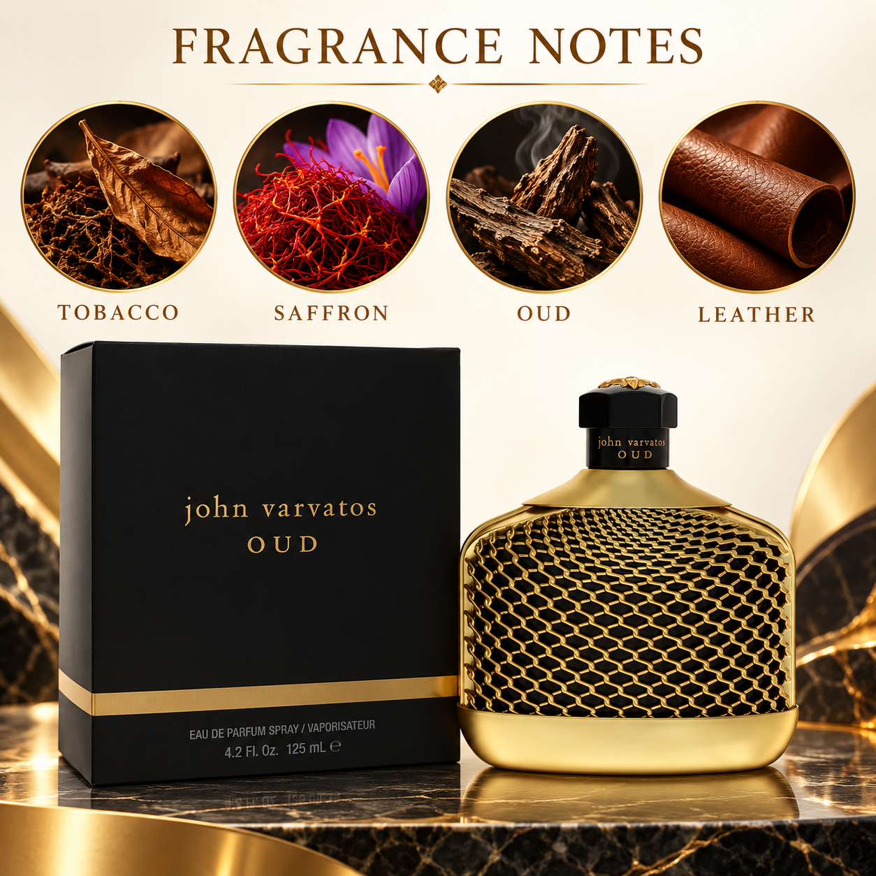 Oud by John Varvatos 4.2 Oz Eau De Parfum Spray for Men enhanced image 1