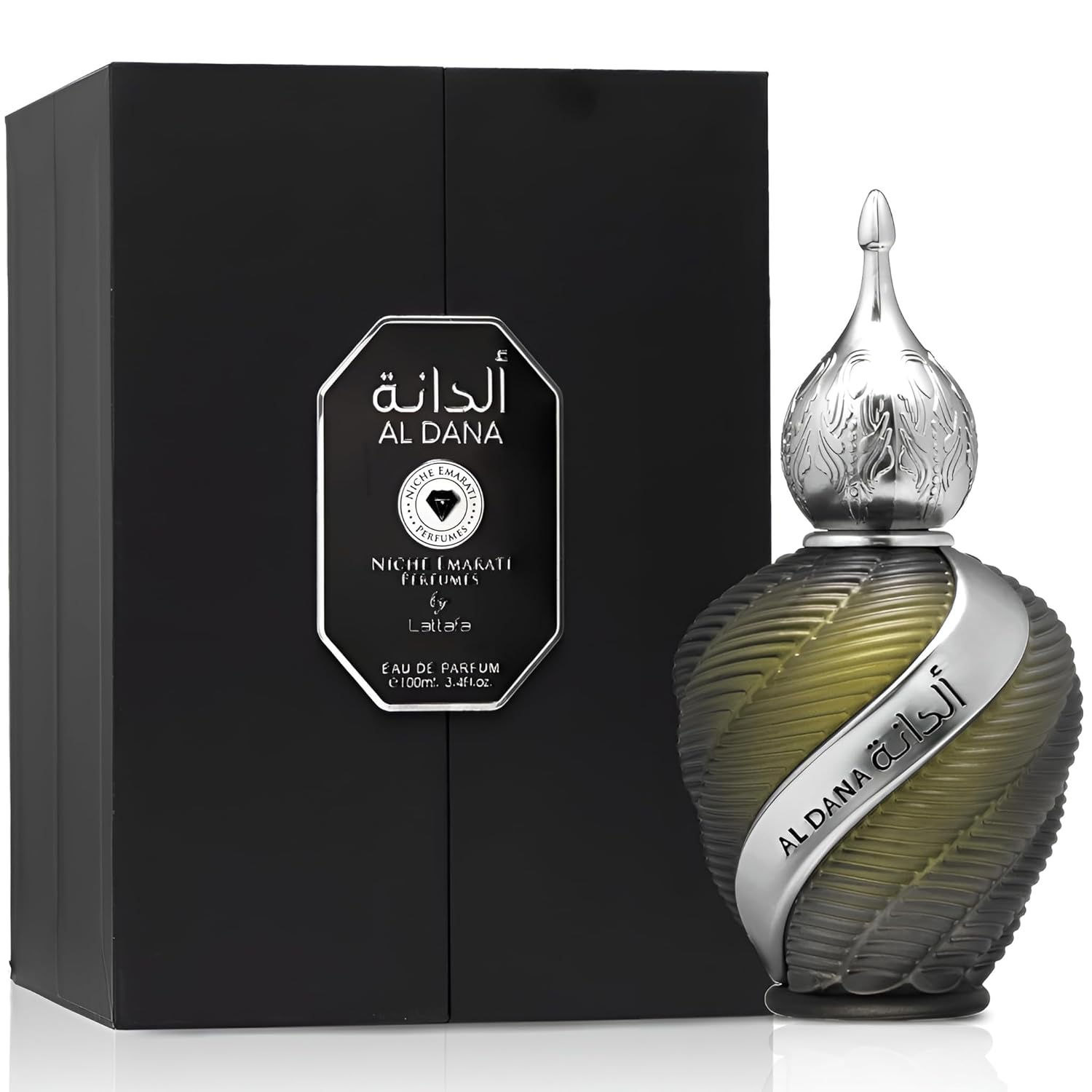 Niche Emarati Al Dana by Lattafa 3.4 oz Eau De Parfum Spray for Unisex
