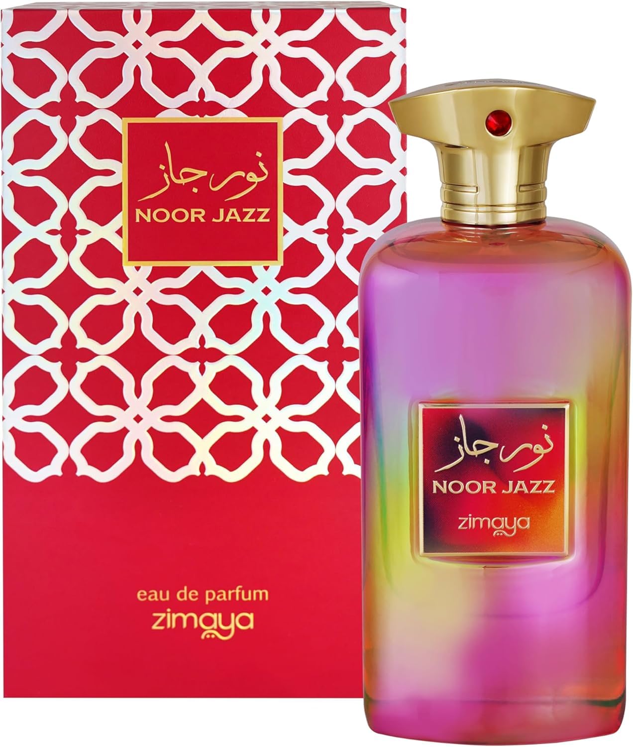 Zimaya Noor Jazz by Afnan 3.4 Oz Eau De Parfum Spray for Women
