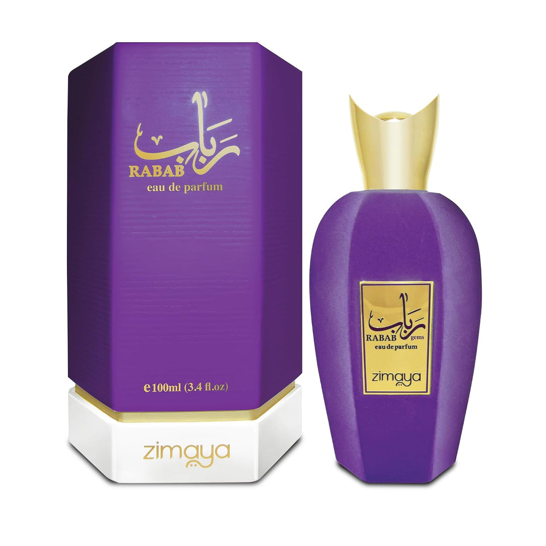Zimaya Rabab Gems by Afnan 3.4 Oz Eau De Parfum Spray for Unisex