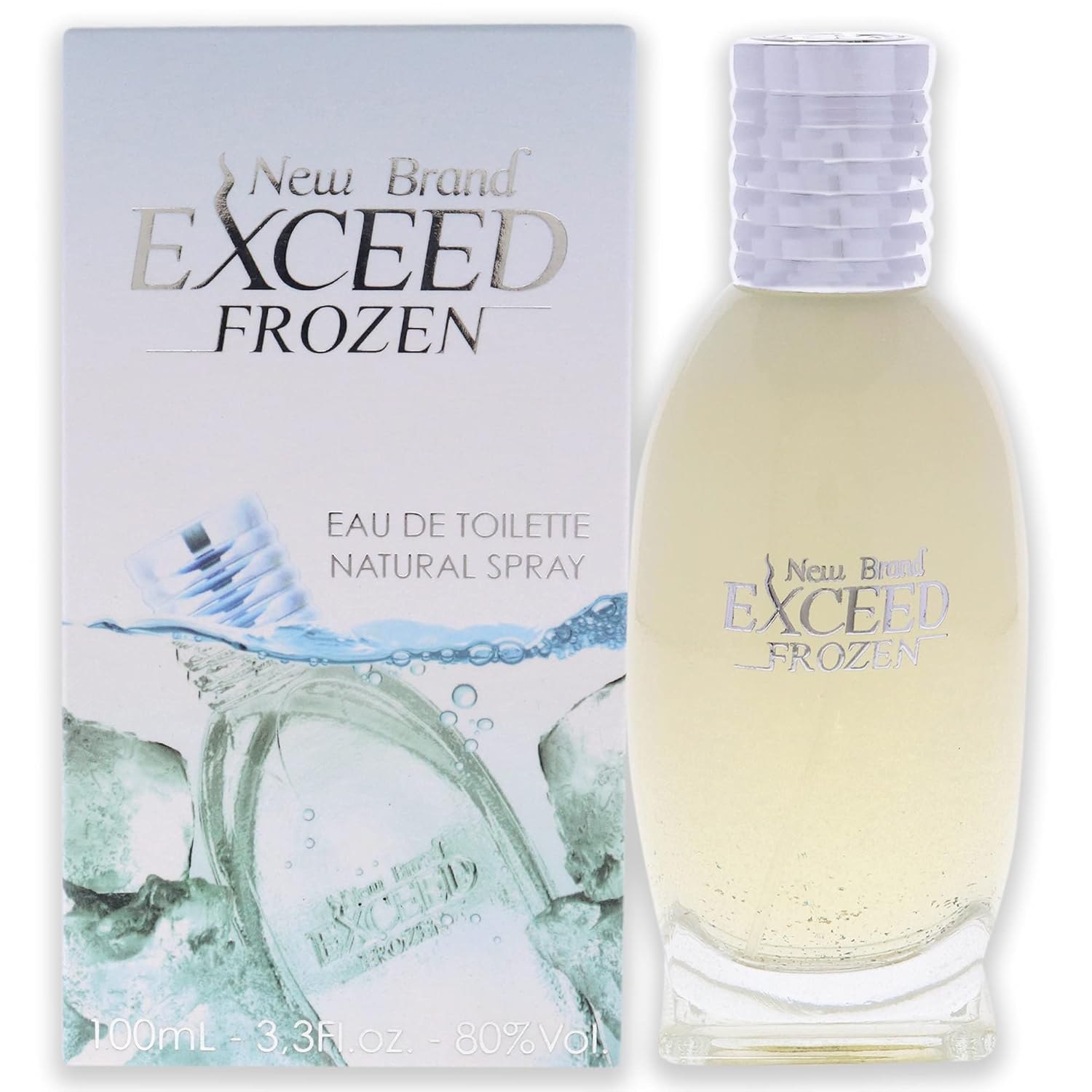 Exceed Frozen By New Brand 3.4 oz Eau De Toilette Spray for Men