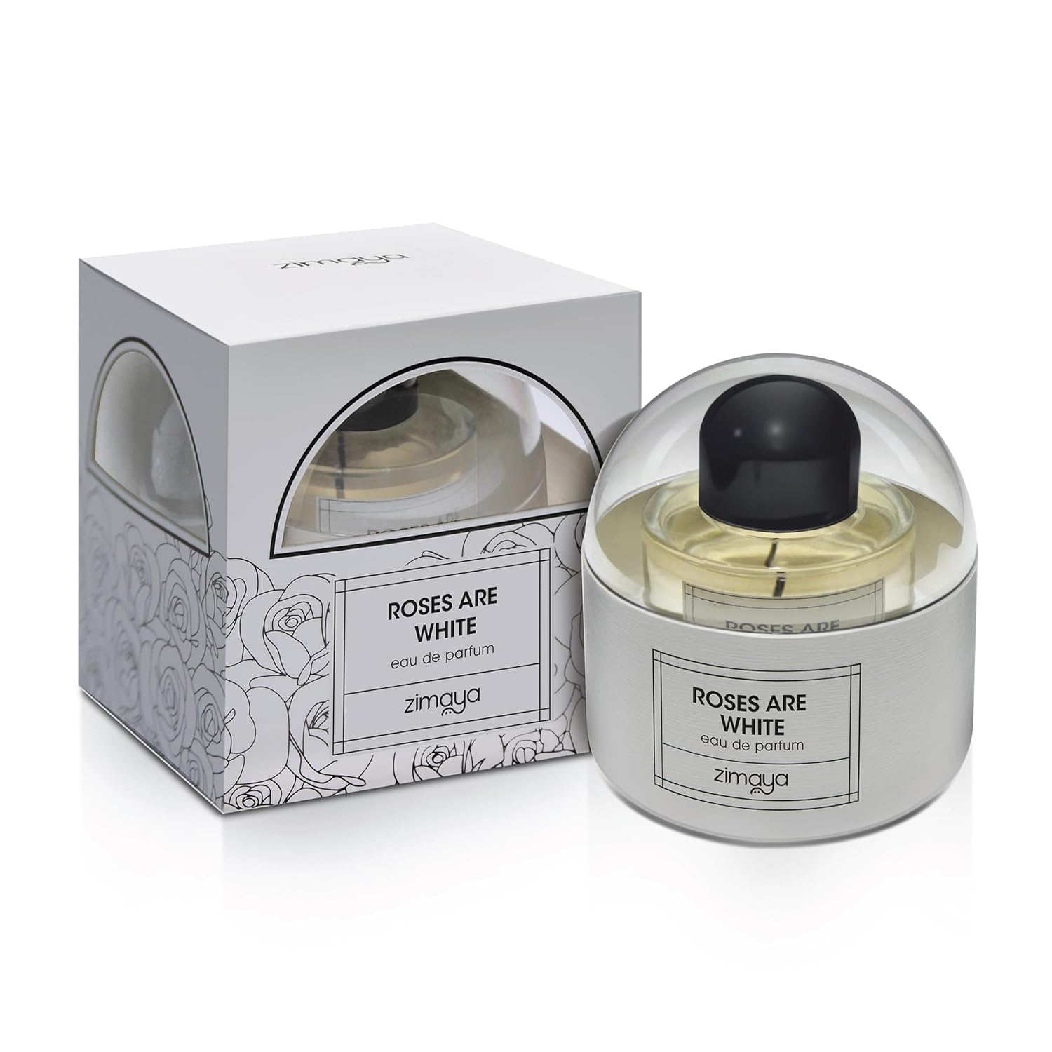 Roses Are White by Afnan 3.4 Oz Eau De Parfum Spray for Unisex