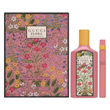 Gucci Flora Gorgeous Gardenia 2Pc Set 3.4 Oz Eau De Parfum Spray / 10 Ml Eau De Parfum Spray Picture Box By Gucci For Women