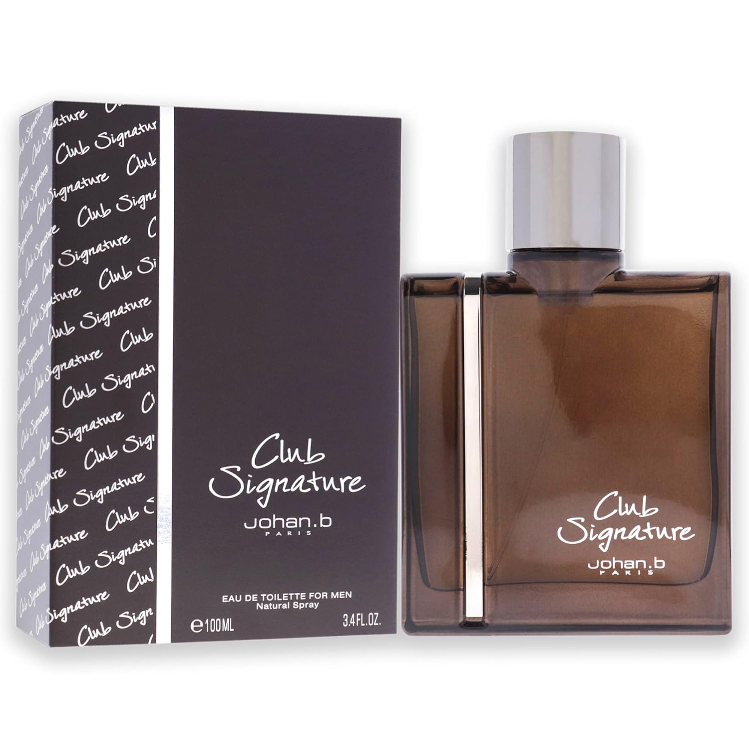 Club Signature by Johan .B 3.4 oz Eau De Toilette Spray for Men