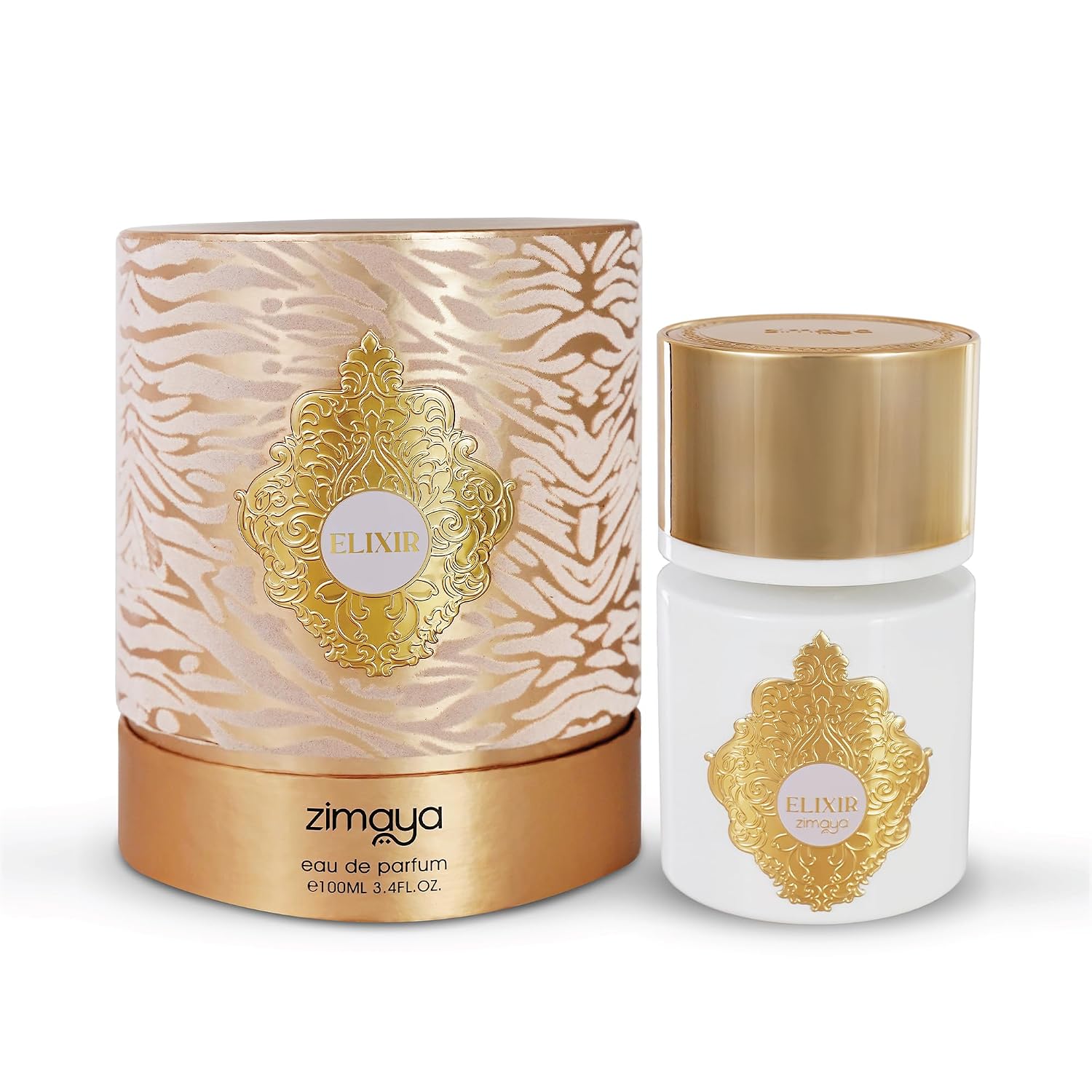 Zimaya Elixir White by Afnan 3.4 Oz Eau De Parfum Spray for Unisex