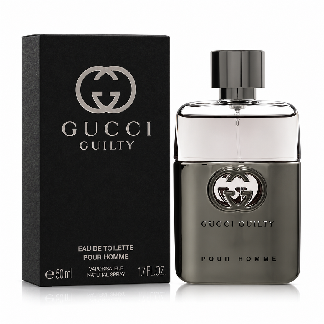 Gucci Guilty by Gucci 1.6 Oz Eau De Toilette Spray In Box for Men