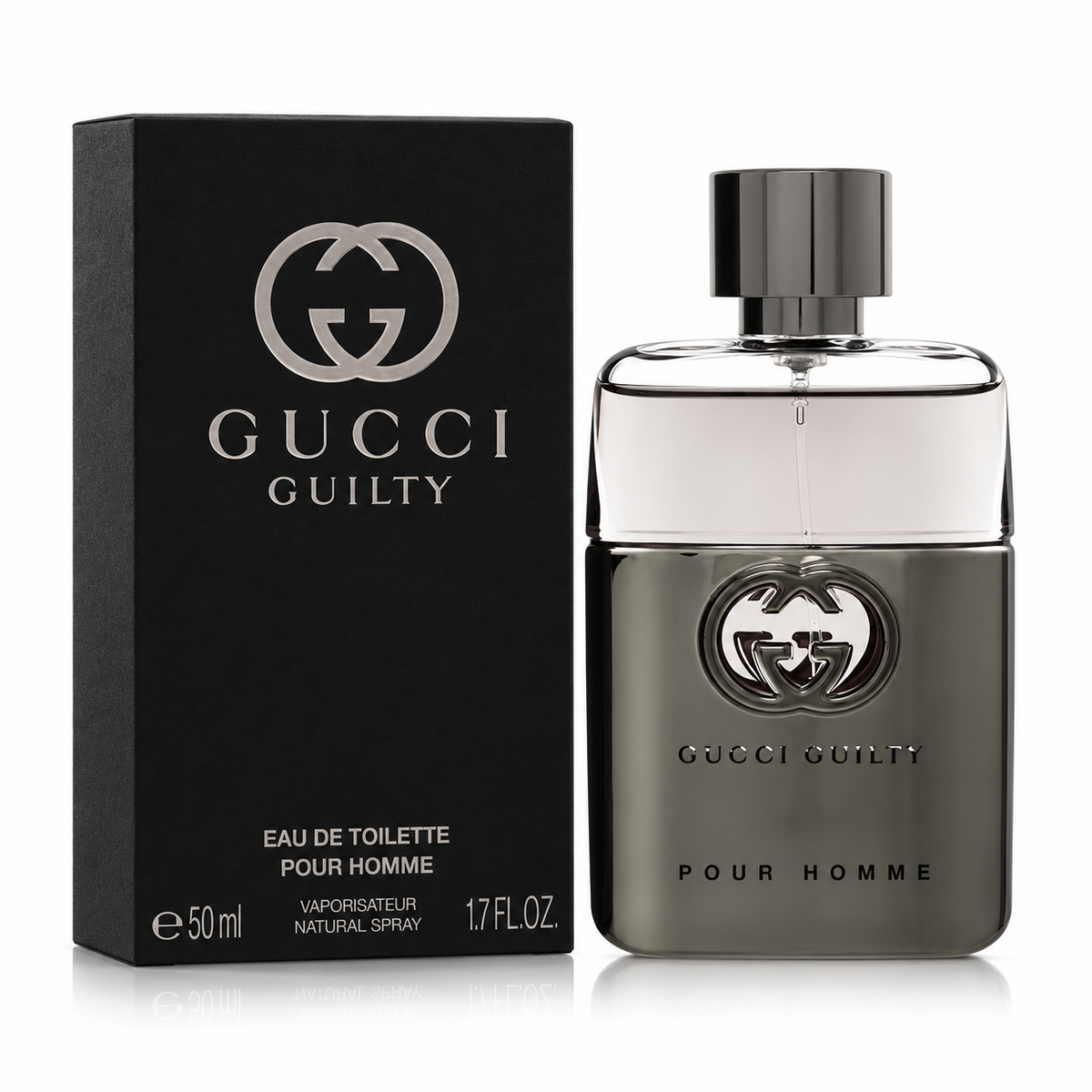 Gucci Guilty by Gucci 1.6 Oz Eau De Toilette Spray In Box for Men