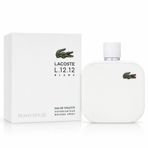 Eau De Lacoste Blanc L. 5.9 White by Lacoste 12.12 Oz Eau De Toilette Spray for Men