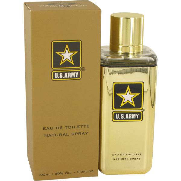 Us Army Gold M 3.4 Oz Eau De Toilette Spray By Us For Men