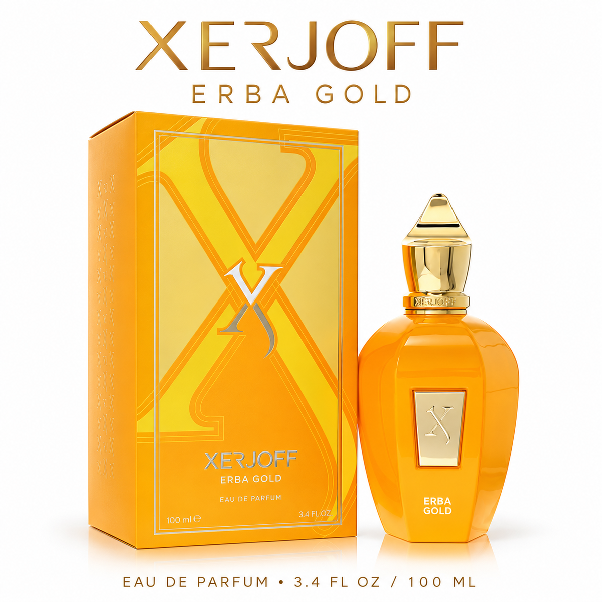 Erba Gold by Xerjoff 3.4 Oz Eau De Parfum for Women