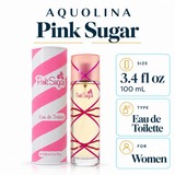 Pink Sugar by Aquolina 3.4 Oz Eau De Toilette Spray for Women