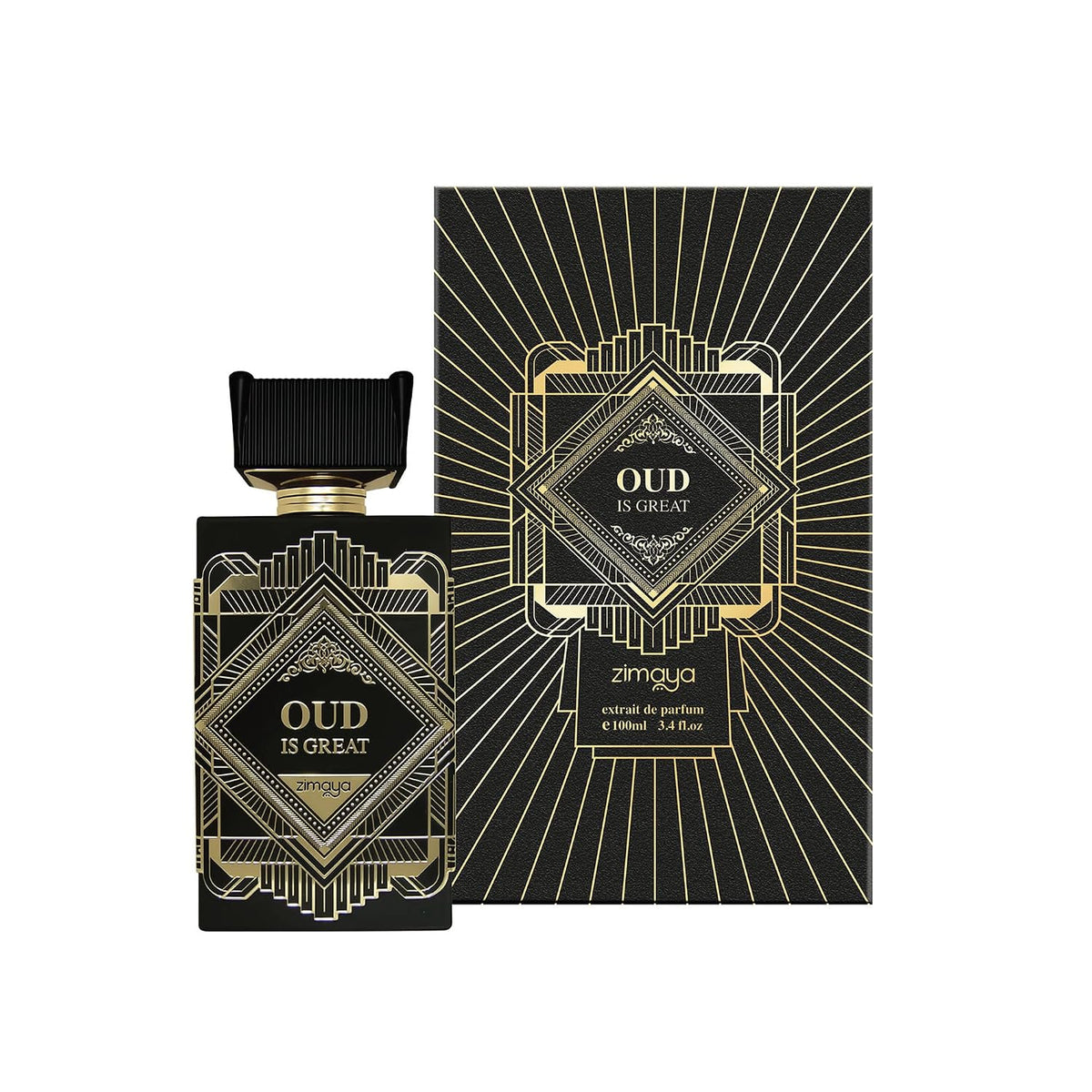 Oud Is Great by Zimaya 3.4 Oz Extrait De Parfum Spray for Women
