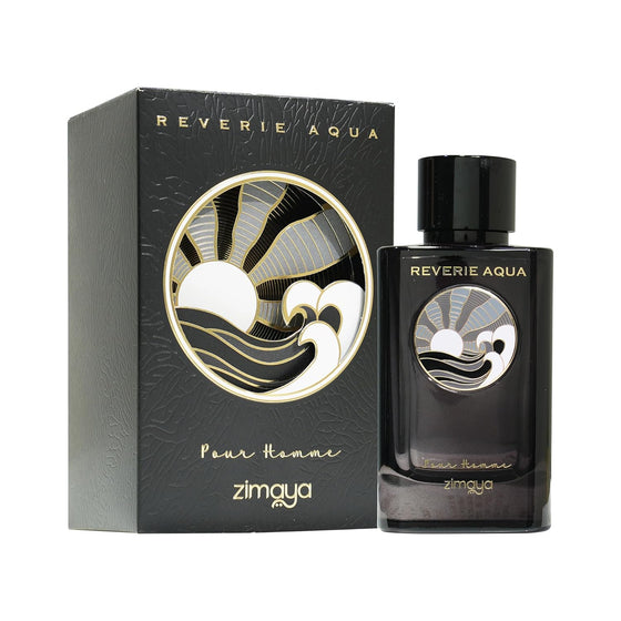 Reverie Aqua Pour Homme by Zimaya 3.4 Oz Eau De Parfum Spray for Men