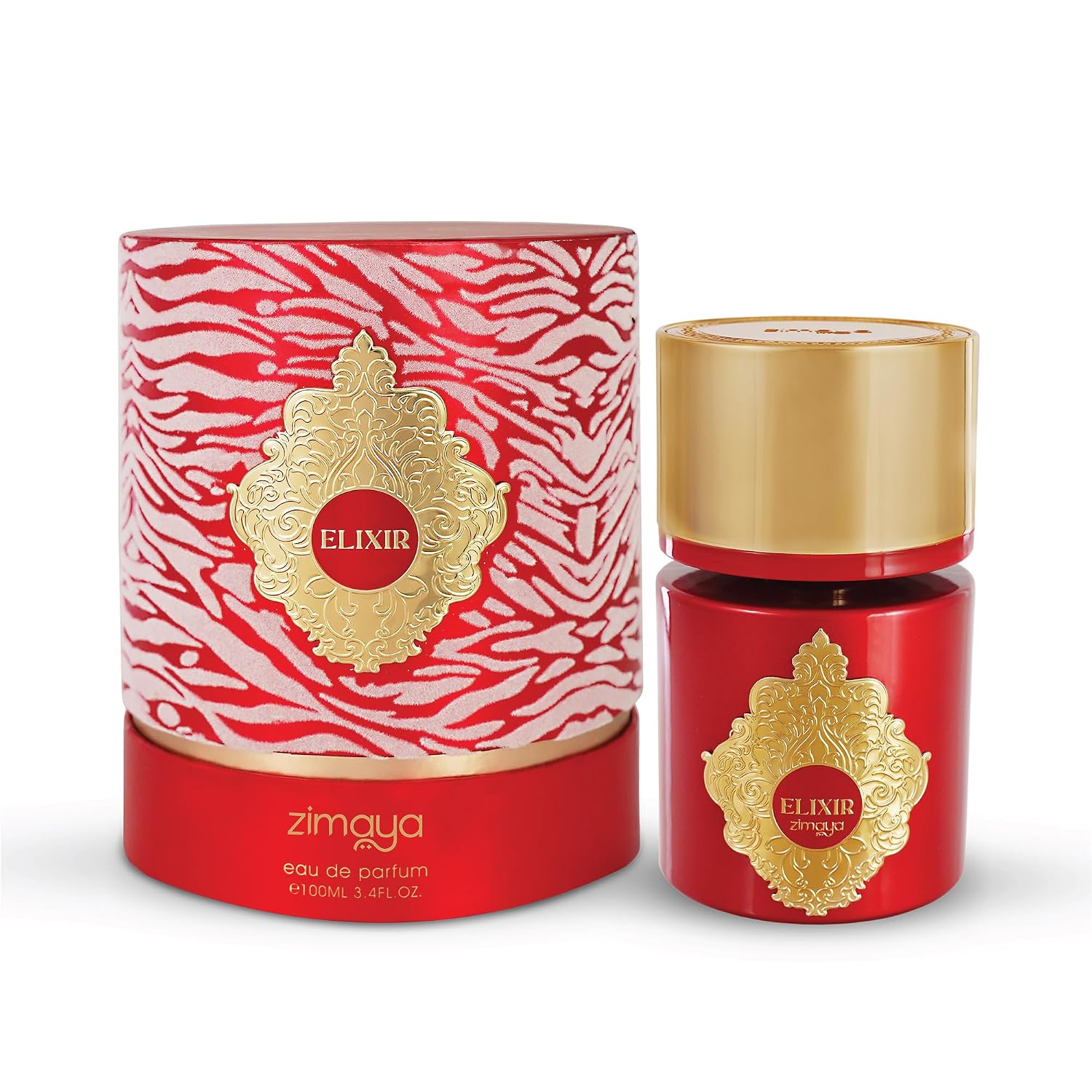 Zimaya Elixir Red by Afnan 3.4 Oz Eau De Parfum Spray for Unisex