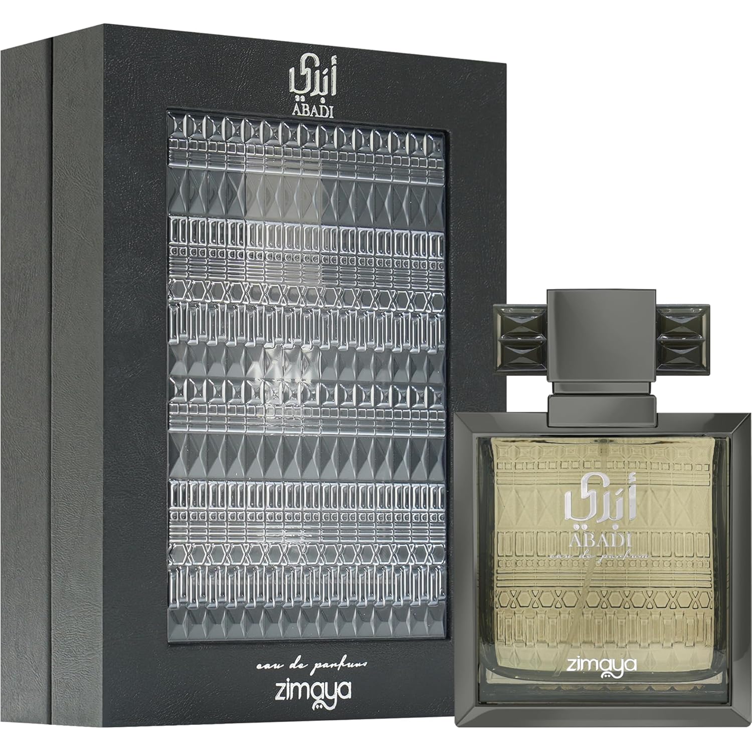 Abadi Saga Black by Afnan 3.4 oz Eau De Parfum Spray for Unisex