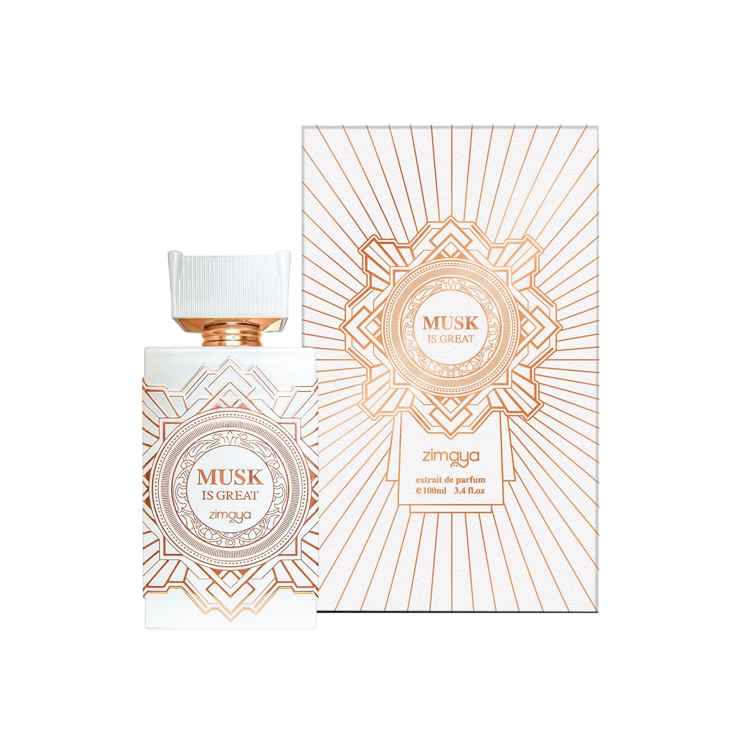 Musk Is Great by Afnan 3.4 Oz Extrait De Parfum Spray for Unisex